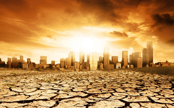 Changement climatique catastrophique