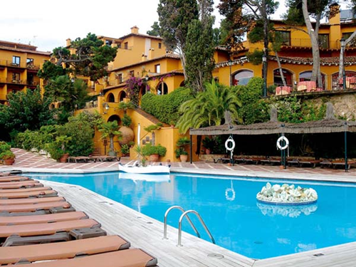 Plage du spa Husa Rigat Park