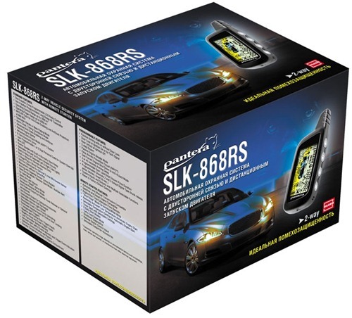 Évaluation des alarmes avec démarrage automatique Pantera SLK-868RS