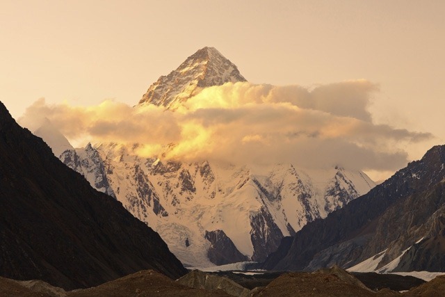 Glacier du Baltoro et K2