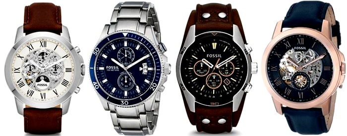 Montres Fossil L'horloge