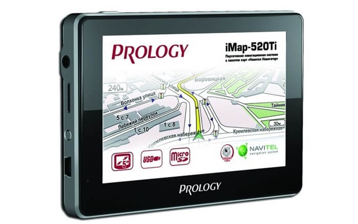 Prology Imap-520Ti - le meilleur navigateur de voiture du classement 2016