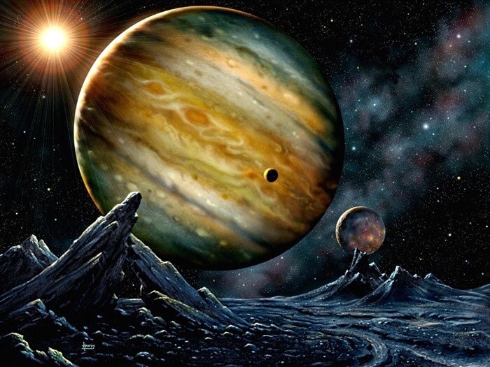 La surface de Jupiter est composée d'un océan d'hydrogène liquide