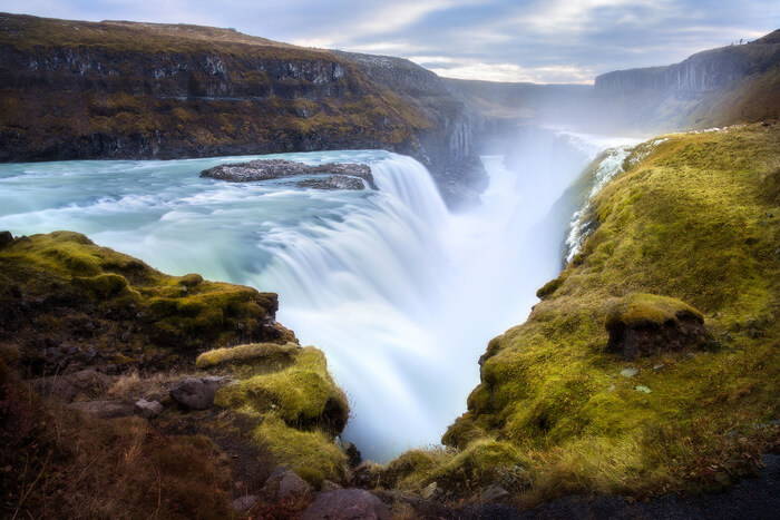 Cascade de Gullfoss, Islande