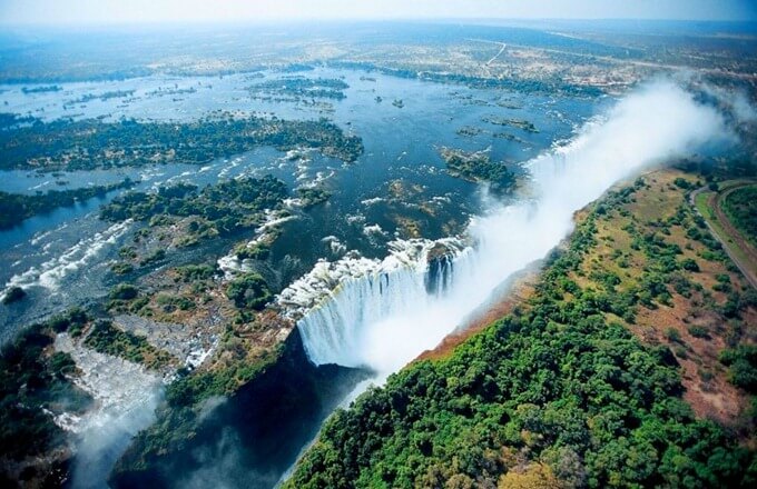 Les chutes Victoria