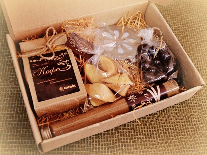 Coffret cadeau de thé (ou café)