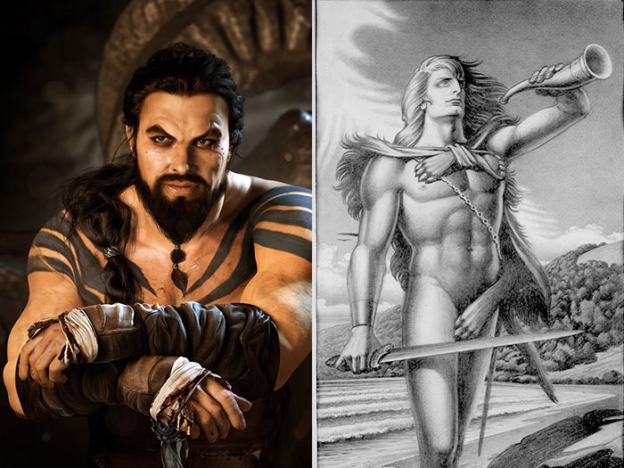 Khal Drogo et Sigurd le Puissant Khal Drogo et Sigurd le Puissant