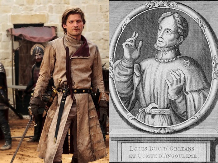 Jaime Lannister et Louis Orleans Jaime Lannister et Louis Orleans