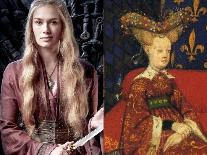Cersei Lannister et la reine Isabelle de Bavière Cersei Lannister et la reine Isabelle de Bavière