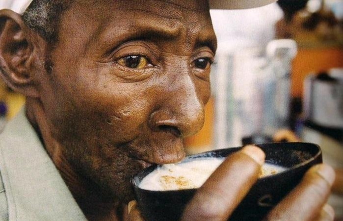 Chicha de maïs mâchée