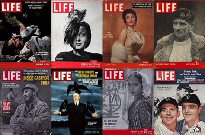 George Storey en couverture du magazine Life
