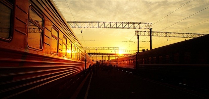 Romance de train