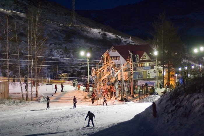 La meilleure station de ski de Russie dans l'Oural