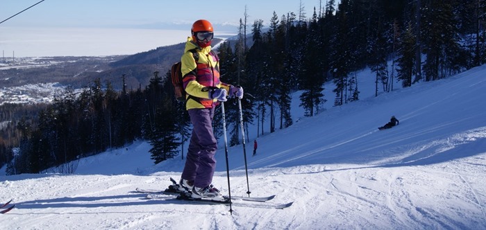 Mont Sobolinaya - station de ski de la Sibérie orientale