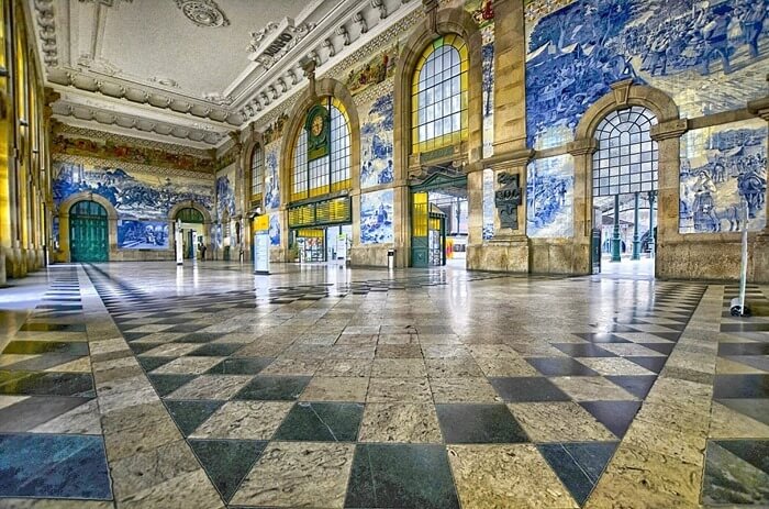 Gare de Sao Bento, Porto, Portugal