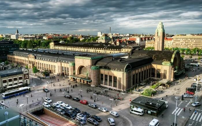 Gare centrale d'Helsinki, Finlande