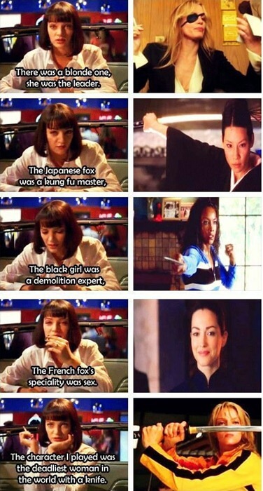 Tuer Bill contre Pulp Fiction Tuer Bill contre Pulp Fiction