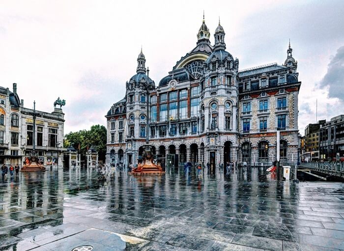 Gare centrale d'Anvers, Belgique