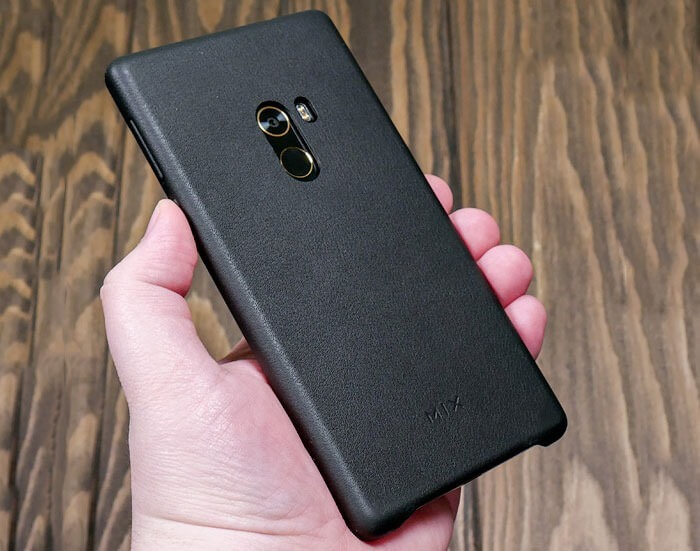 Étui inclus avec Mi Mix (cuir + velours) Étui inclus avec Mi Mix (cuir + velours)