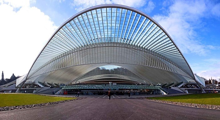 Gare de Liège-Guillemins, Liège, Belgique