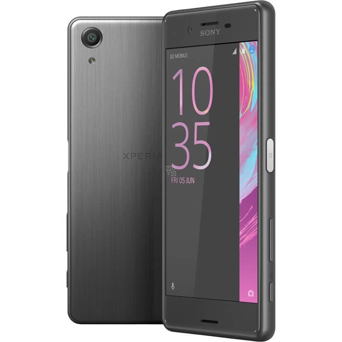 Performances du Sony Xperia X