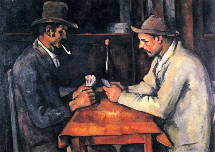 Paul Cezanne Les joueurs de cartes, 1895