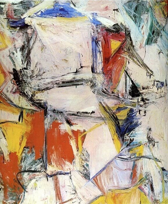 Échange Willem de Kooning. 1955