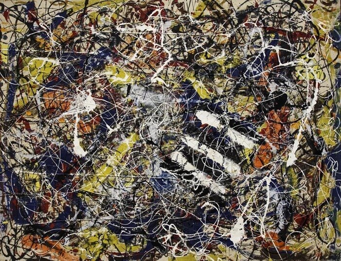 Jackson Pollock n ° 17A, 1948