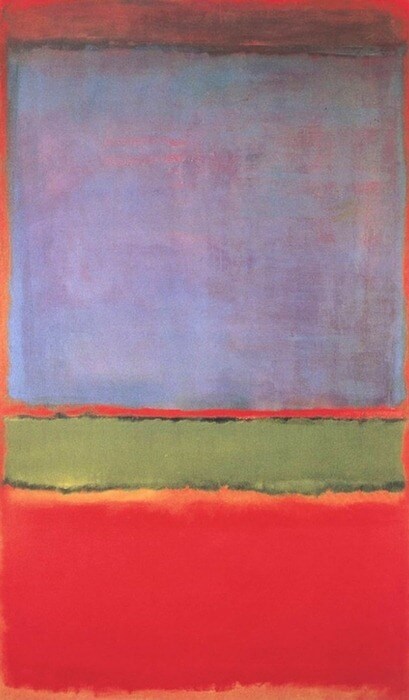 Mark Rothko n ° 6 (violet, vert et rouge), 1951