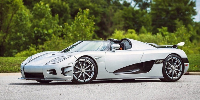 Koenigsegg CCXR Trevita est la voiture la plus chère du monde