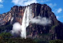 Les plus hautes cascades du monde (top-10 photos + hauteur)