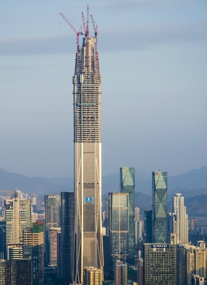 Centre financier international de Pingan - 599 mètres