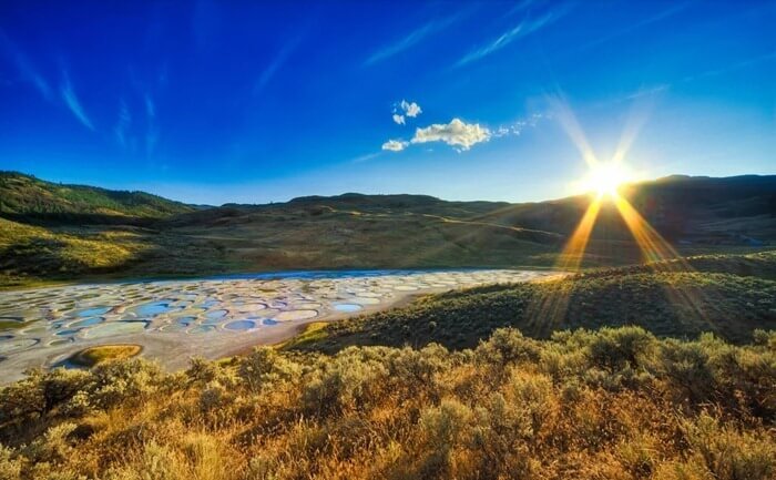 Spotted Lake, Colombie-Britannique