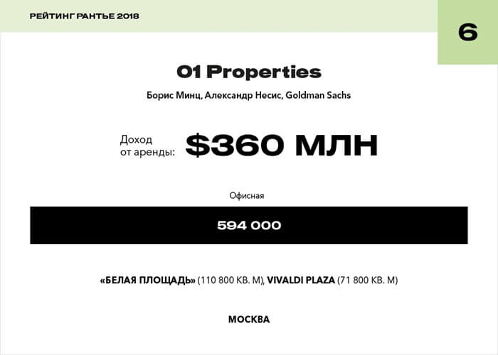 Propriétés О1