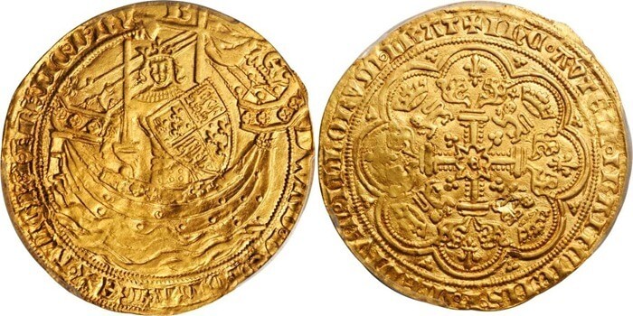 Florin Édouard III, 1343 Florin Édouard III, 1343