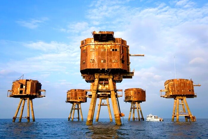 Munsell Sea Forts, Angleterre
