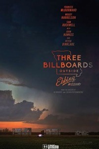 Trois panneaux d'affichage à l'extérieur d'Ebbing, Missouri (2018)