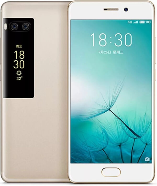 Meizu Pro 7 avec un deuxième écran