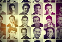 Les plus beaux acteurs masculins du monde