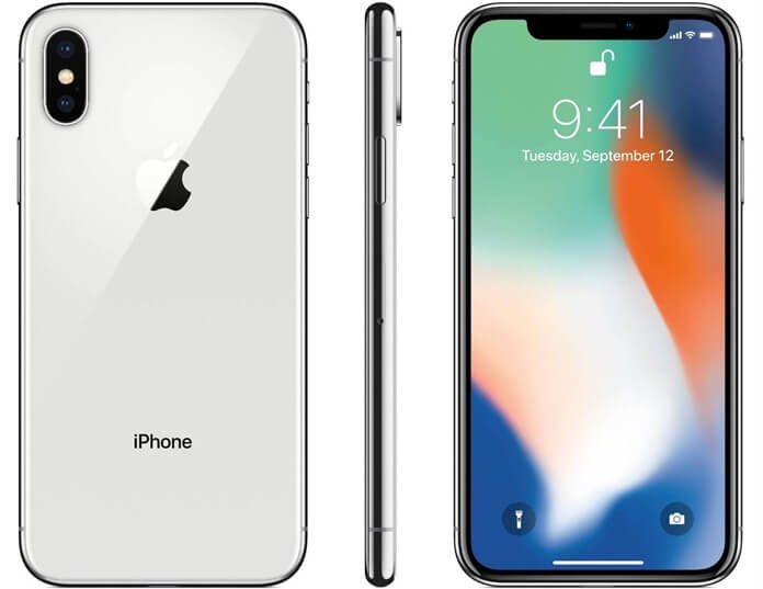 Couleurs Apple iPhone X