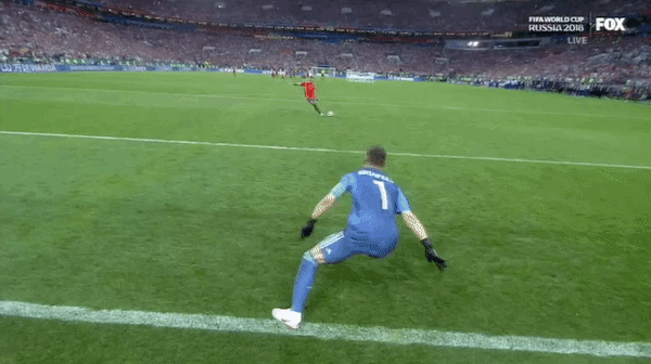 La jambe d'Akinfeev