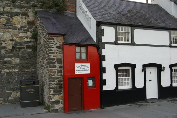 Maison sur le quai au Pays de Galles