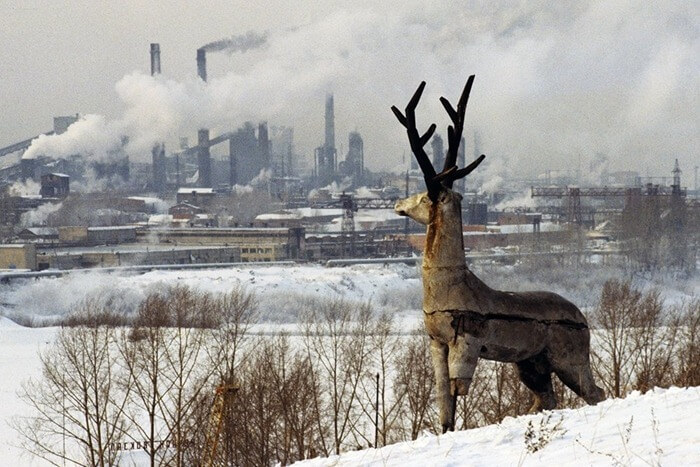 Pollution de Novokuznetsk