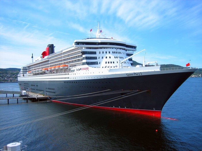 RMS Queen Mary 2 énorme navire transatlantique