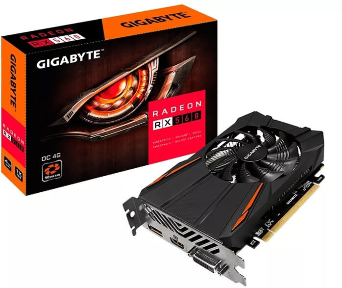 AMD Radeon RX 560 4 Go