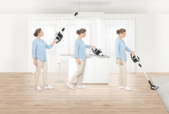 Bosch Nettoyage illimité dans les endroits difficiles d'accès