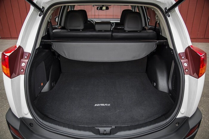 Volume du coffre Toyota RAV4