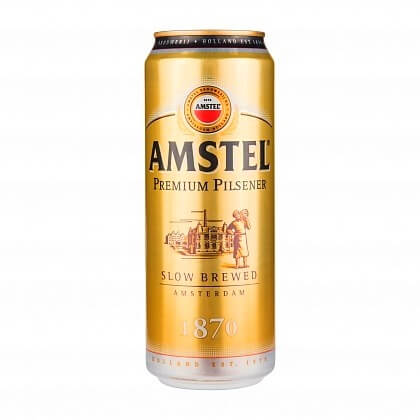 Amstel - la meilleure bière légère de Russie