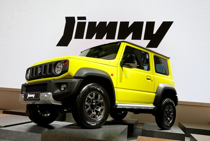 Suzuki Jimny au Mondial de l'Automobile de Paris