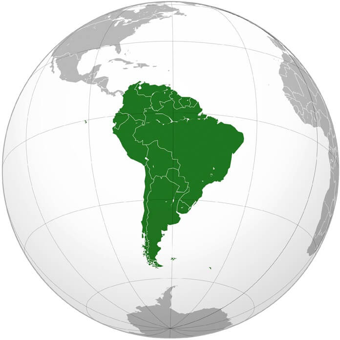 Amérique du Sud continentale